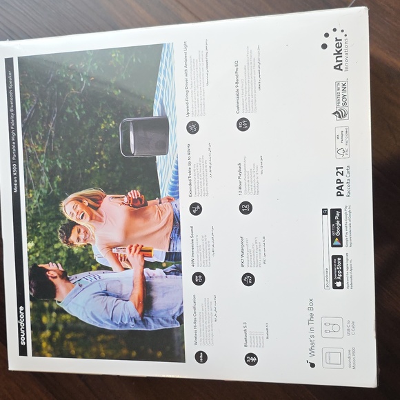 Motion X500 Surround Sound Bluetooth Speaker - Picture 3 of 4